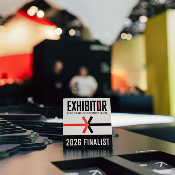 Wir sind nominiert! Votet jetzt für unseren Messestand.