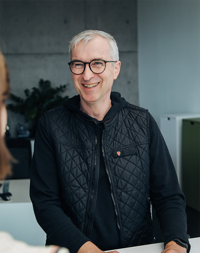 Frank Richter, Projektleiter für Messe bei Atelier Türke, im Gespräch